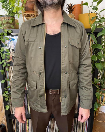 Vintage 1980s Thermic Bag Field Jacket With Removable Lining