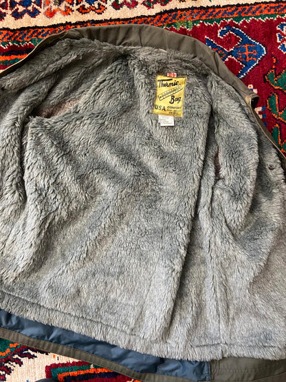 Vintage 1980s Thermic Bag Field Jacket With Removable Lining