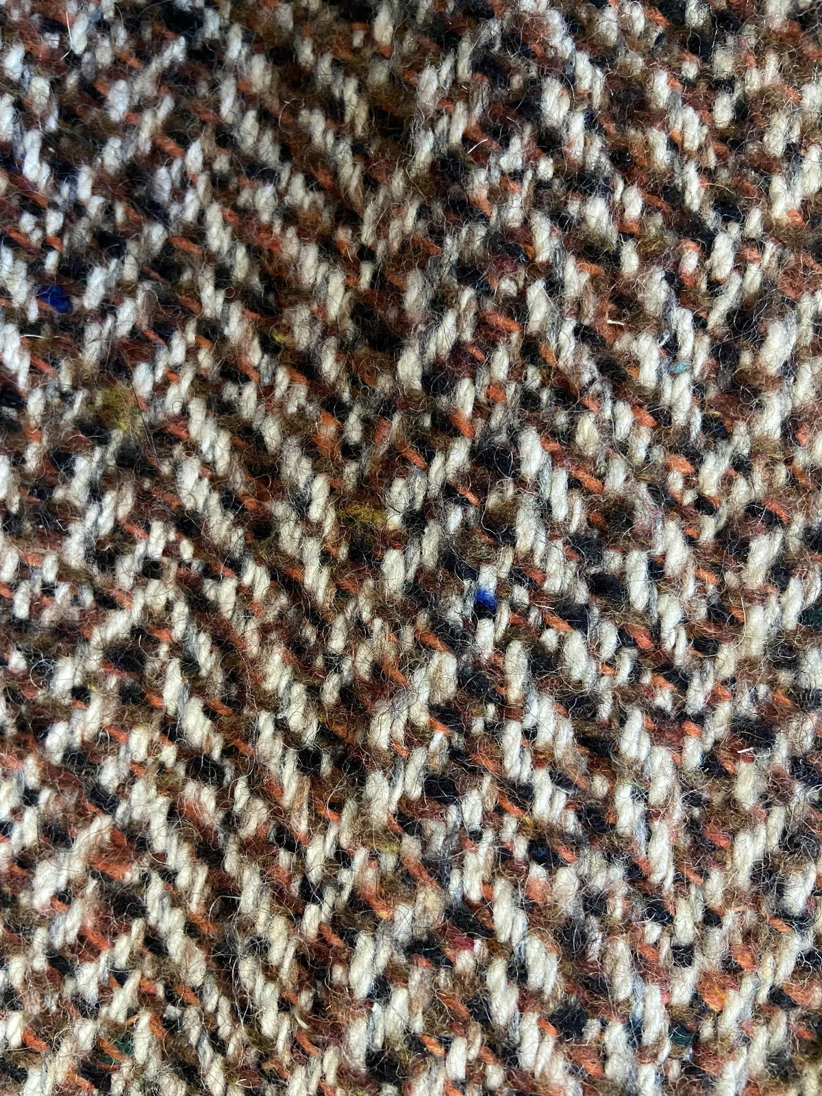 Vintage 1970s Tweed Penny Lane Coat