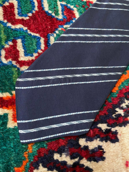 Vintage Giorgio Armani Woven Pattern Silk Tie
