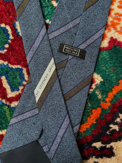 Vintage Teal Givenchy Silk Tie