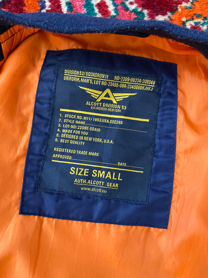 Vintage 2000s Navy MA1 Bomber Jacket
