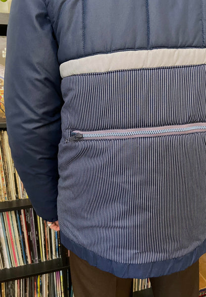 Vintage 1980s Quilted Jacket With Removable Arms