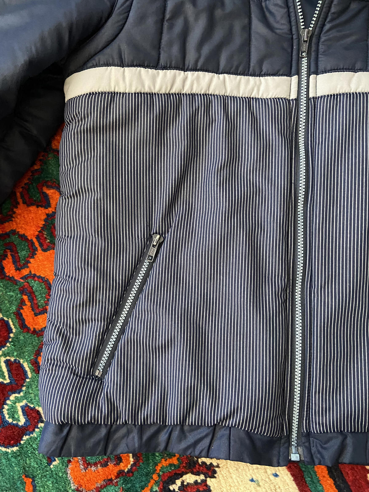 Vintage 1980s Quilted Jacket With Removable Arms
