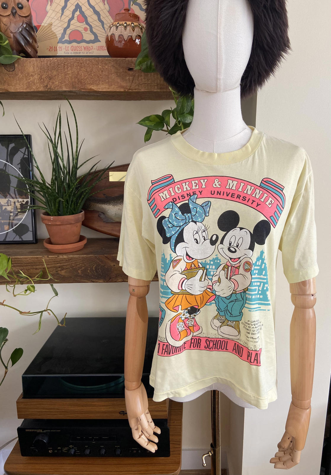 Vintage 1980s Mickey & Minnie Mouse T-Shirt