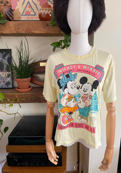 Vintage 1980s Mickey & Minnie Mouse T-Shirt