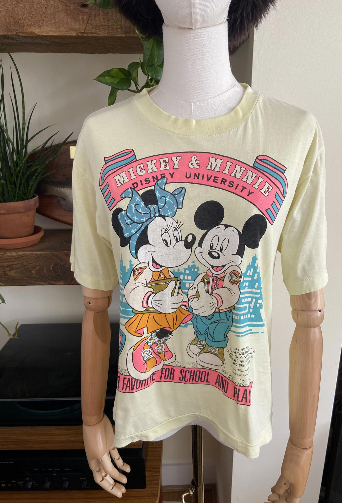 Vintage 1980s Mickey & Minnie Mouse T-Shirt