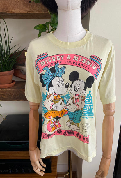 Vintage 1980s Mickey & Minnie Mouse T-Shirt