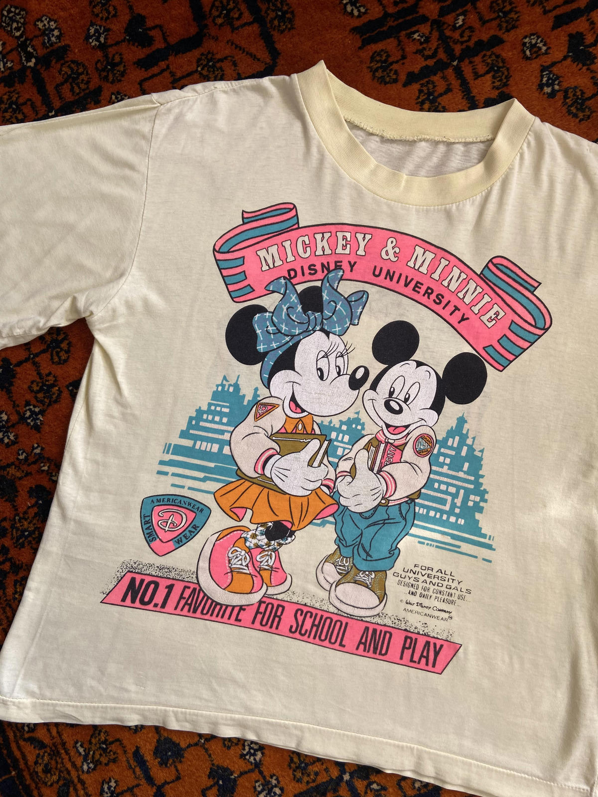 Vintage 1980s Mickey & Minnie Mouse T-Shirt