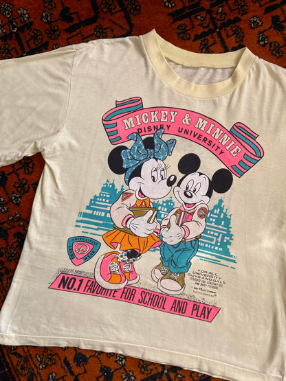 Vintage 1980s Mickey & Minnie Mouse T-Shirt