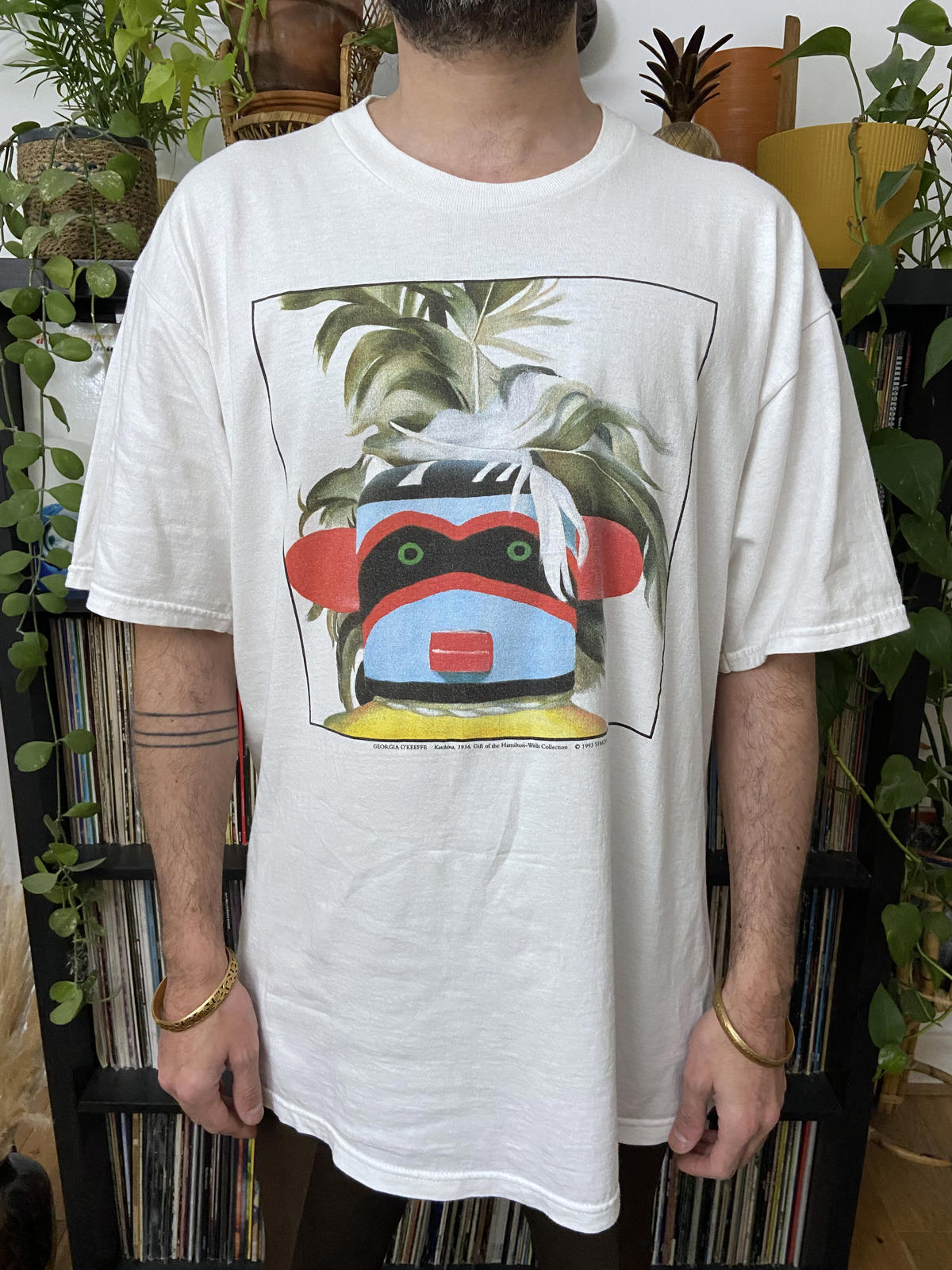 Rare Vintage 1993 Georgia O'Keeffe SFMOMA T-Shirt