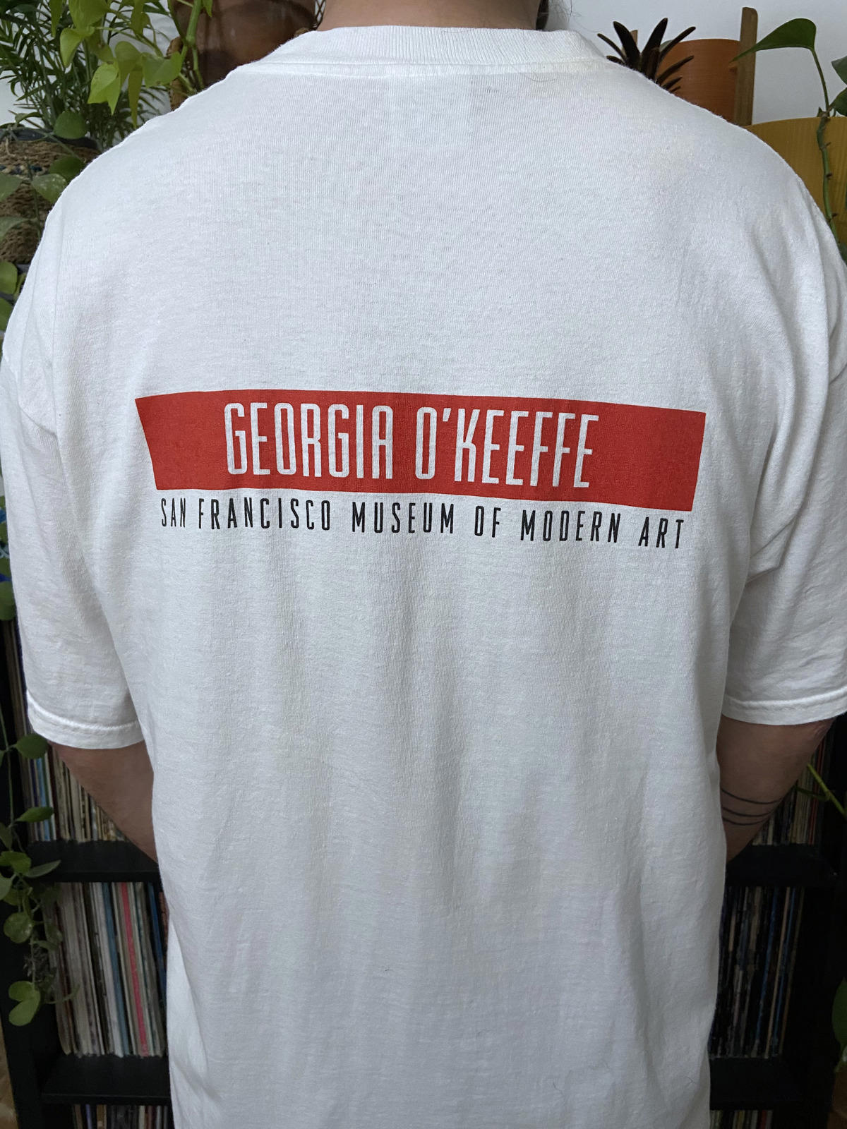 Rare Vintage 1993 Georgia O'Keeffe SFMOMA T-Shirt