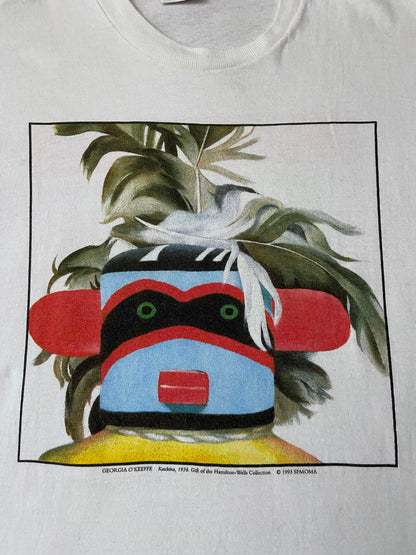 Rare Vintage 1993 Georgia O'Keeffe SFMOMA T-Shirt