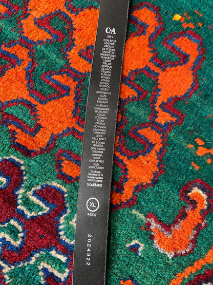Vintage 90s Brushed Metal C&A Belt