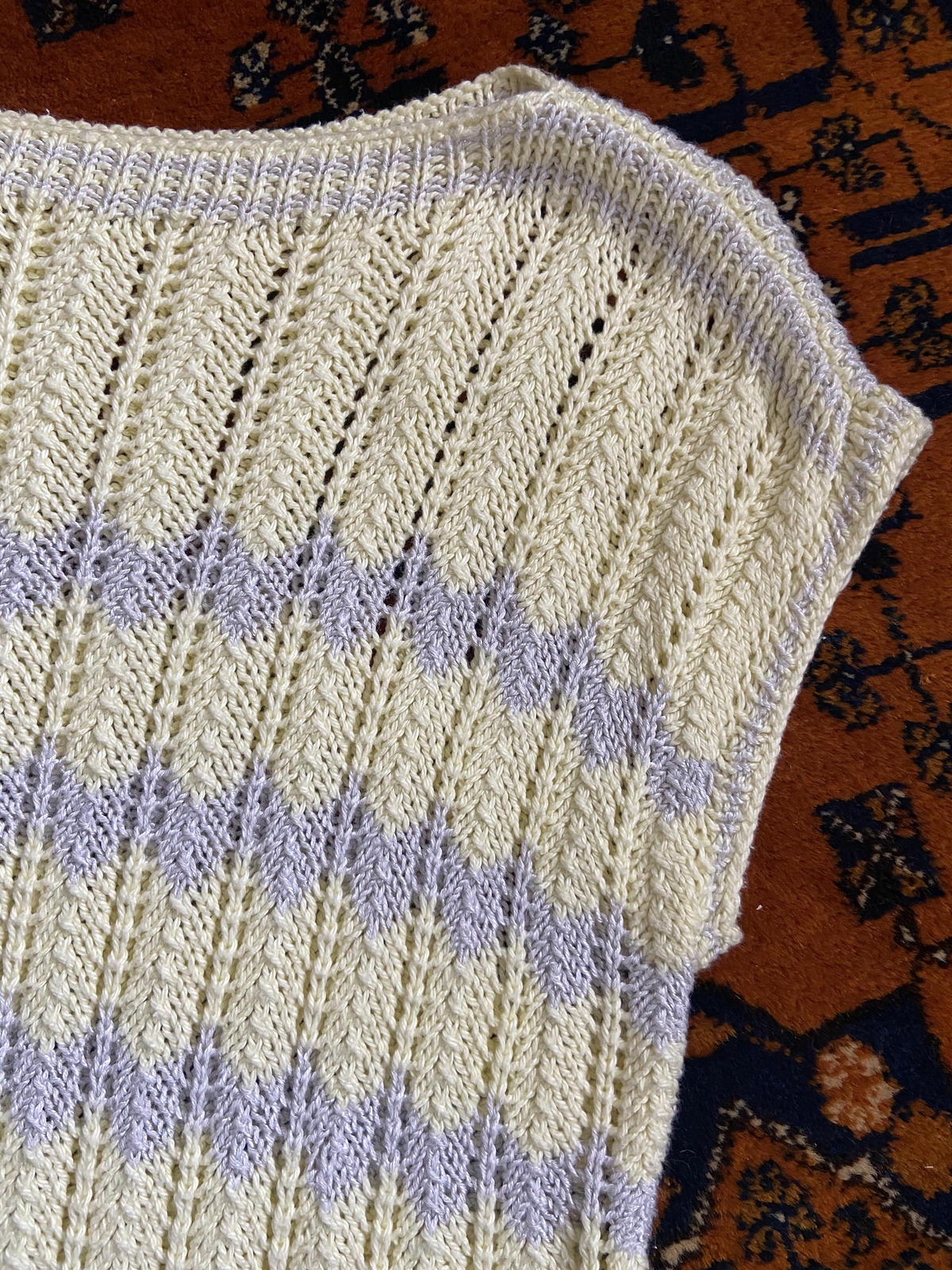 Vintage 1980s Yellow Knit Top