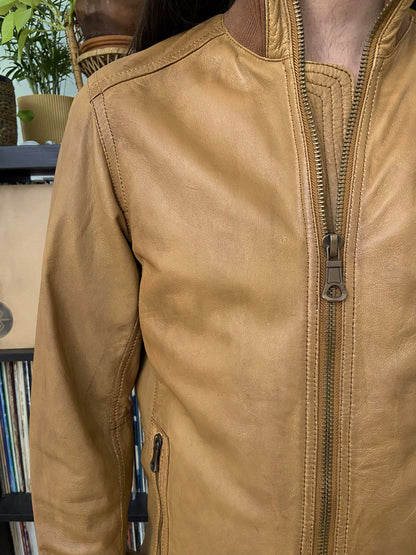 Vintage Mac Douglas Leather Bomber Jacket