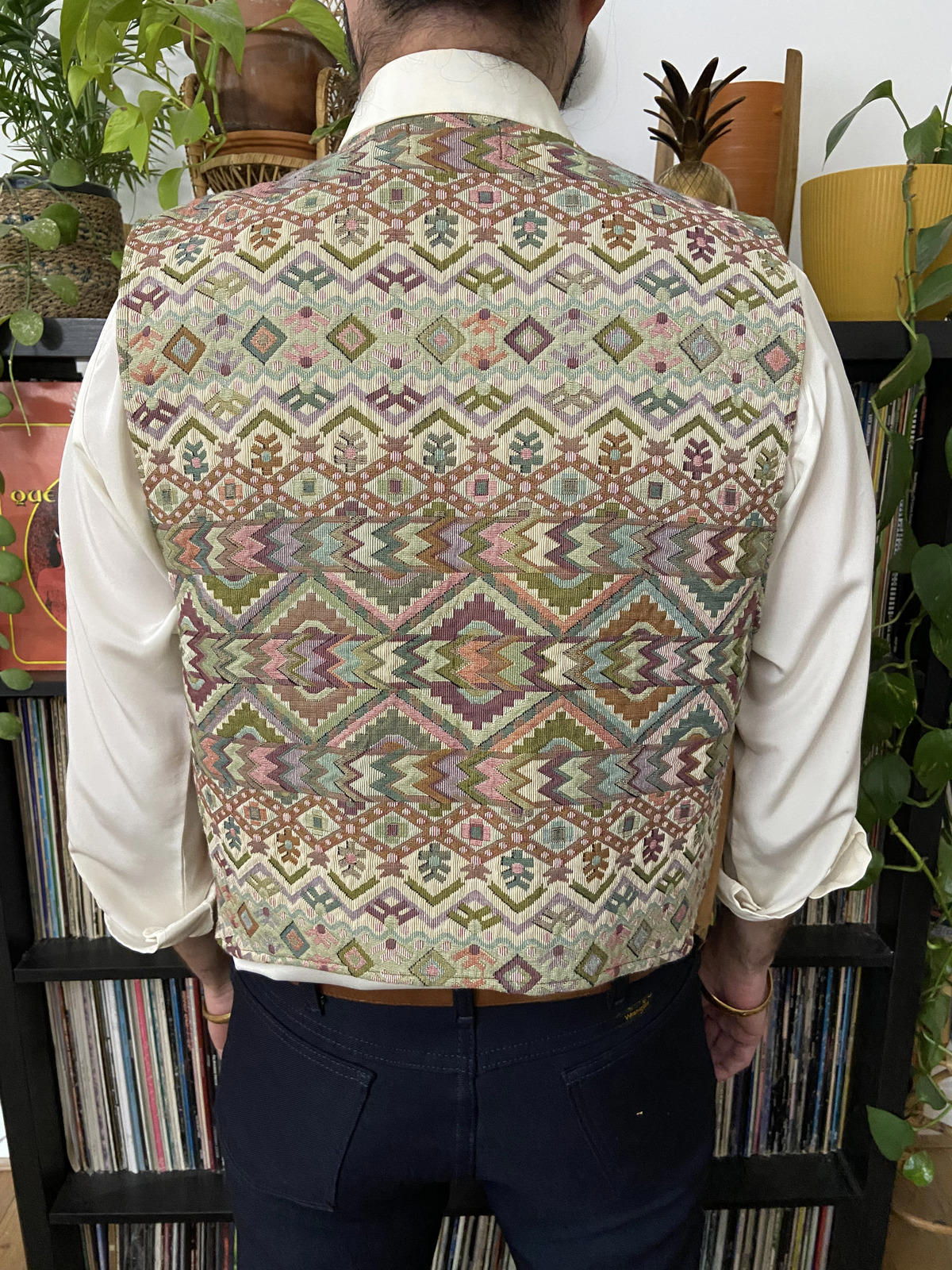 Vintage Mexican Suede Waistcoat