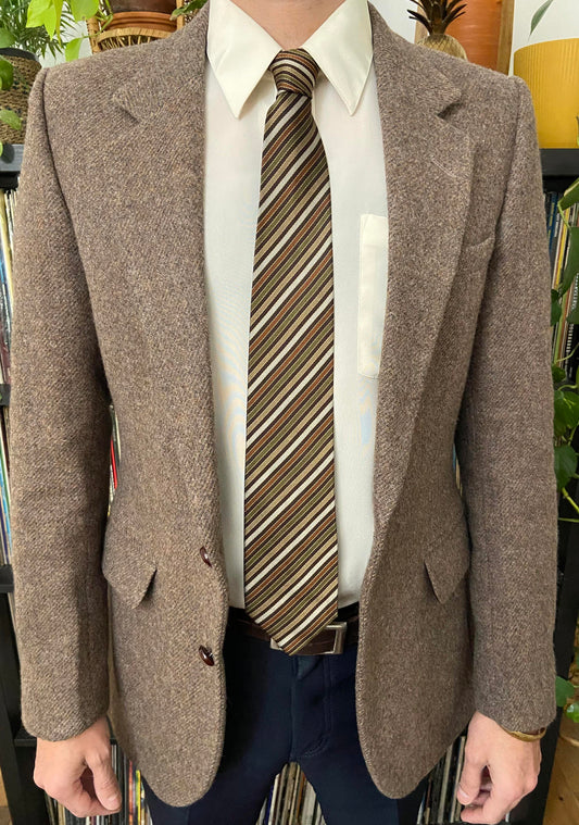Vintage Striped Trussardi Tie