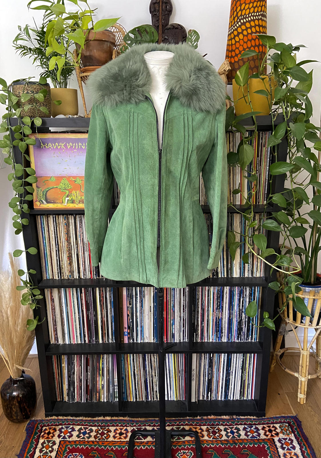 Vintage 1970s Green Penny Lane Jacket