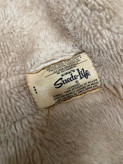 Vintage 1970s Leather Bomber Jacket