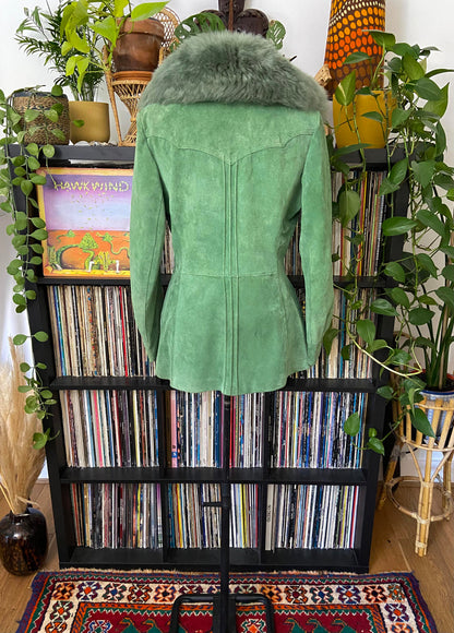Vintage 1970s Green Penny Lane Jacket