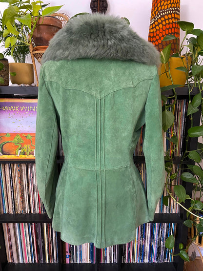 Vintage 1970s Green Penny Lane Jacket