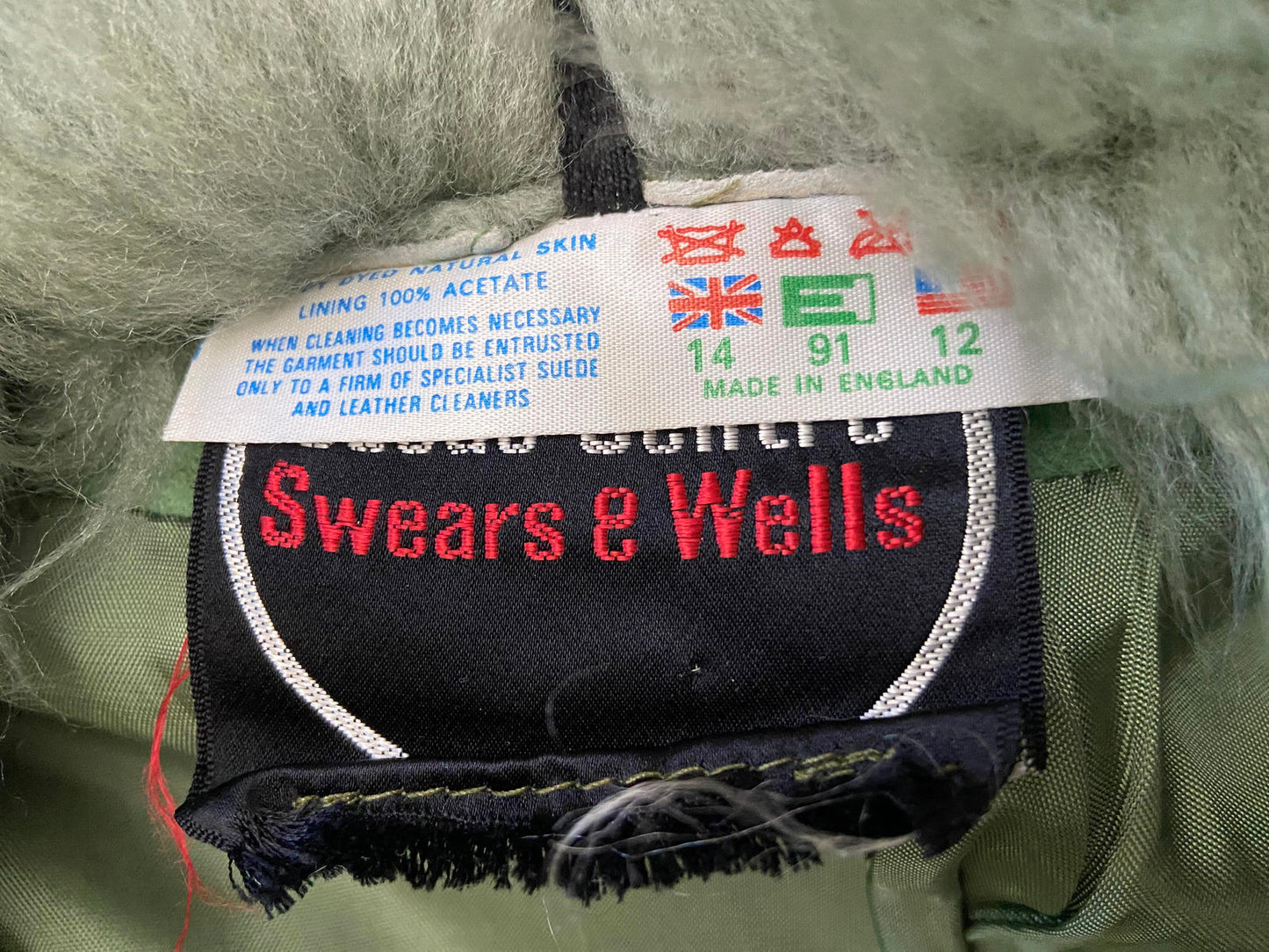 Vintage 1970s Green Penny Lane Jacket