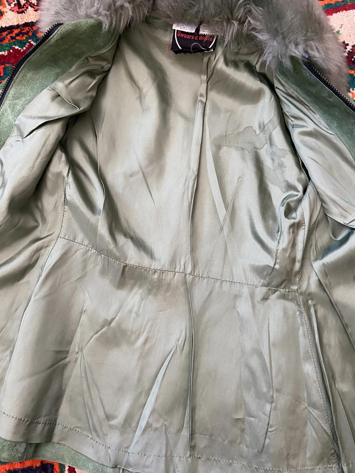 Vintage 1970s Green Penny Lane Jacket