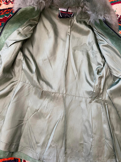 Vintage 1970s Green Penny Lane Jacket