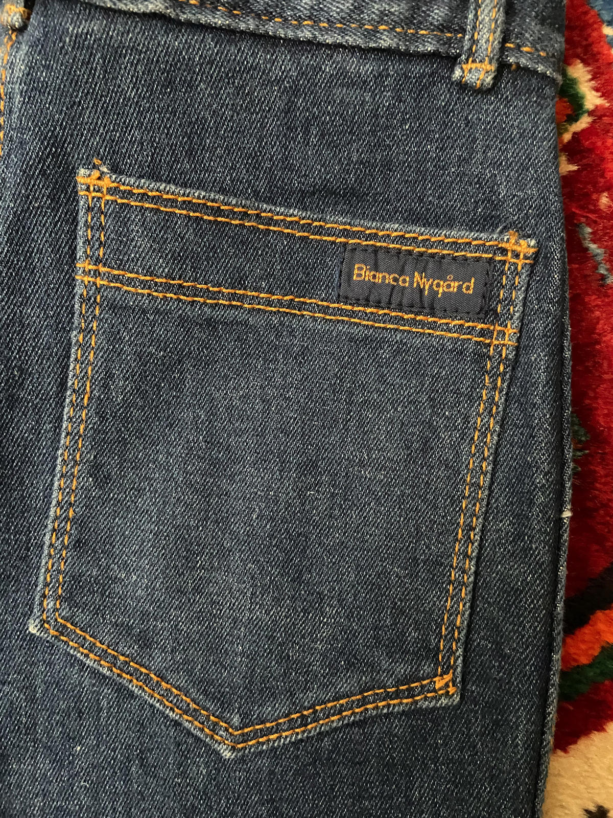Vintage Bianca Nygard Indigo Straight Leg Jeans W27