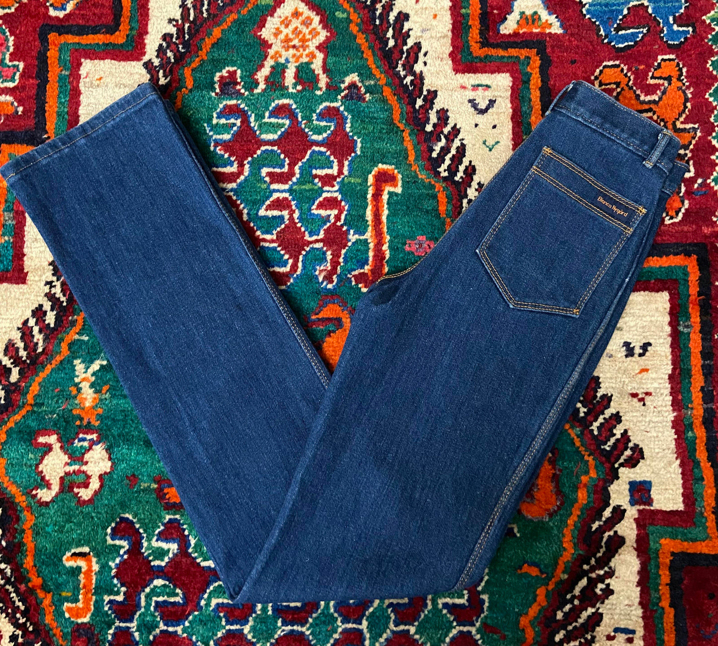 Vintage Bianca Nygard Indigo Straight Leg Jeans W27