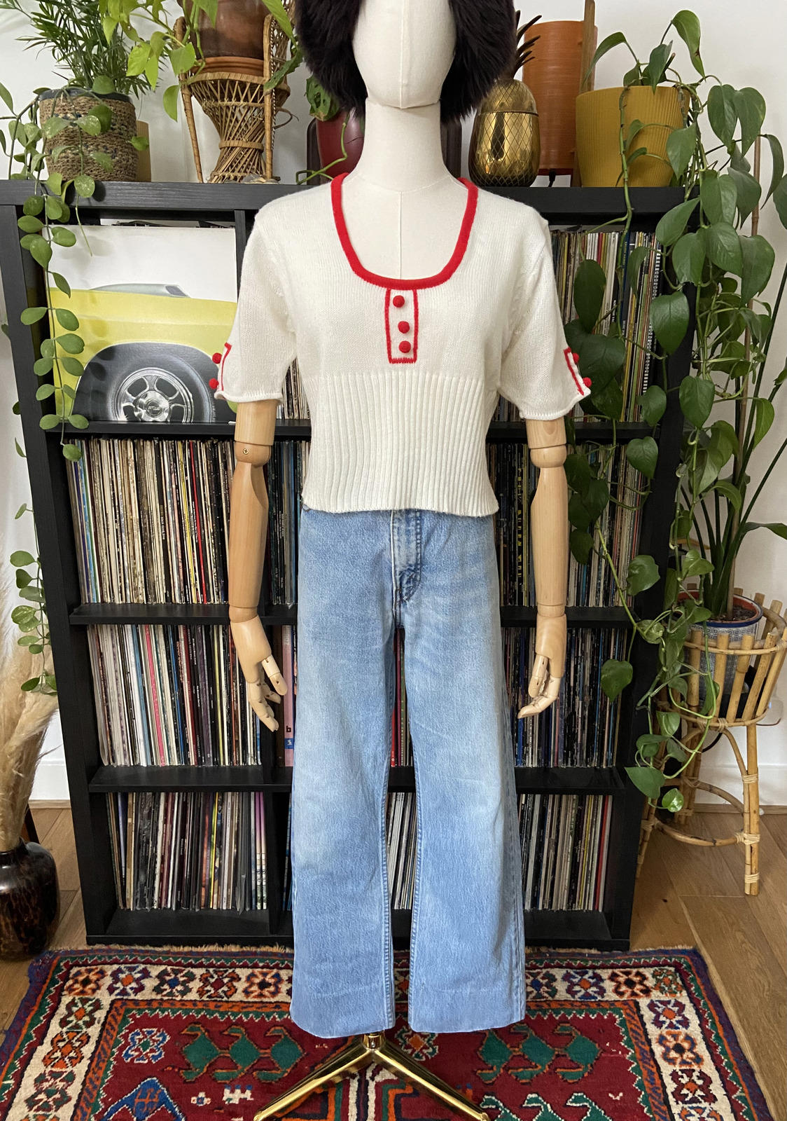 Vintage Levi's 615 Orange Tab Straight Jeans W32