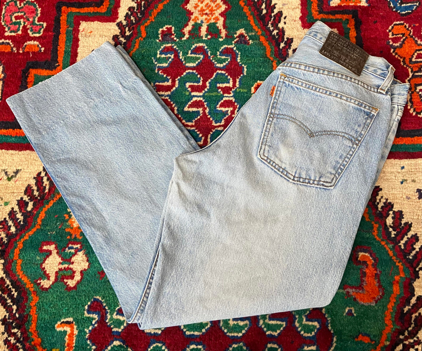 Vintage Levi's 615 Orange Tab Straight Jeans W32