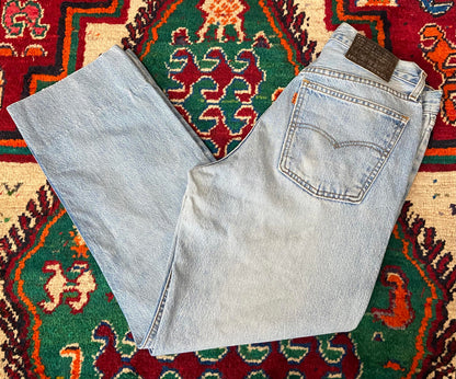 Vintage Levi's 615 Orange Tab Straight Jeans W32