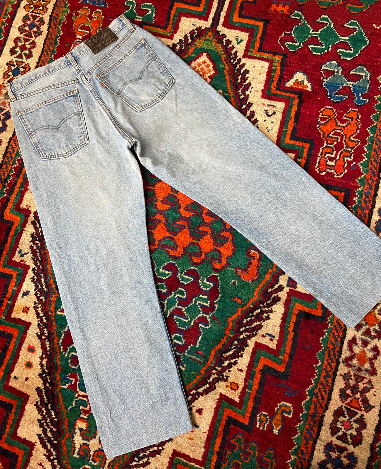 Vintage Levi's 615 Orange Tab Straight Jeans W32