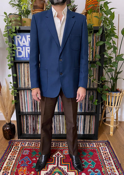 Vintage 1970s Navy C&A Blazer Jacket