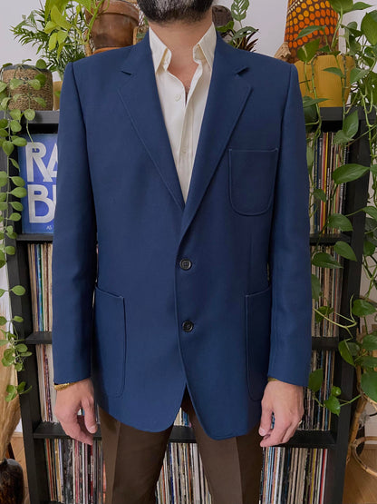 Vintage 1970s Navy C&A Blazer Jacket