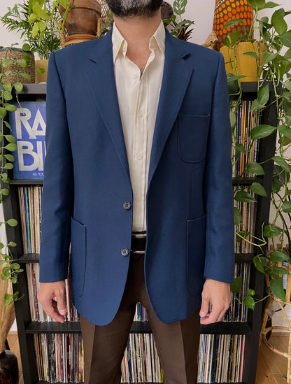 Vintage 1970s Navy C&A Blazer Jacket