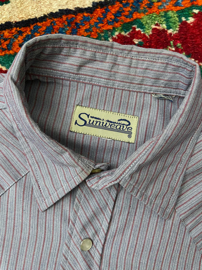 Vintage Grey Sunweave Western Shirt