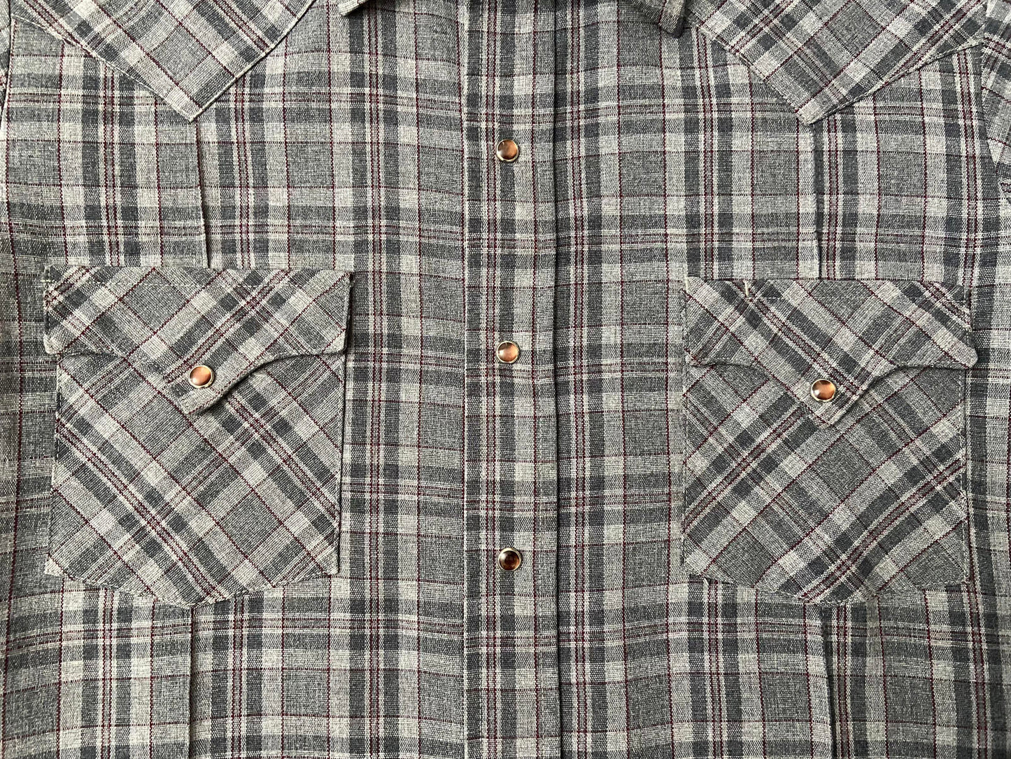 Vintage Grey Karman Western Shirt
