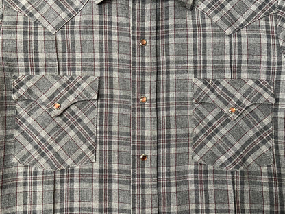 Vintage Grey Karman Western Shirt