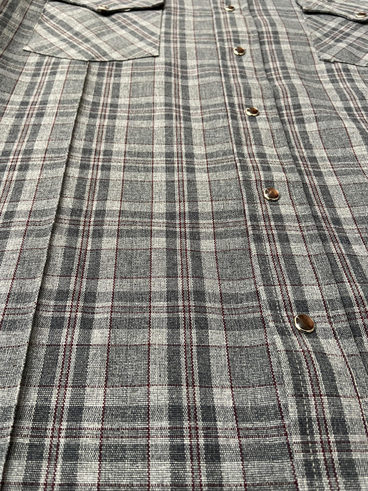 Vintage Grey Karman Western Shirt