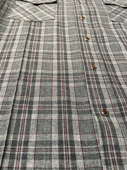 Vintage Grey Karman Western Shirt