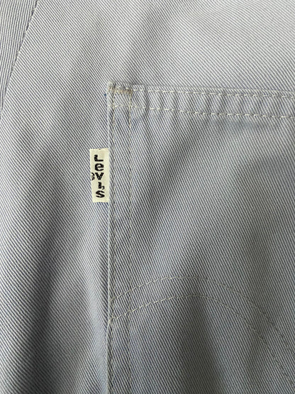 Vintage 1980s Levis White Tab Pale Blue Trousers W31