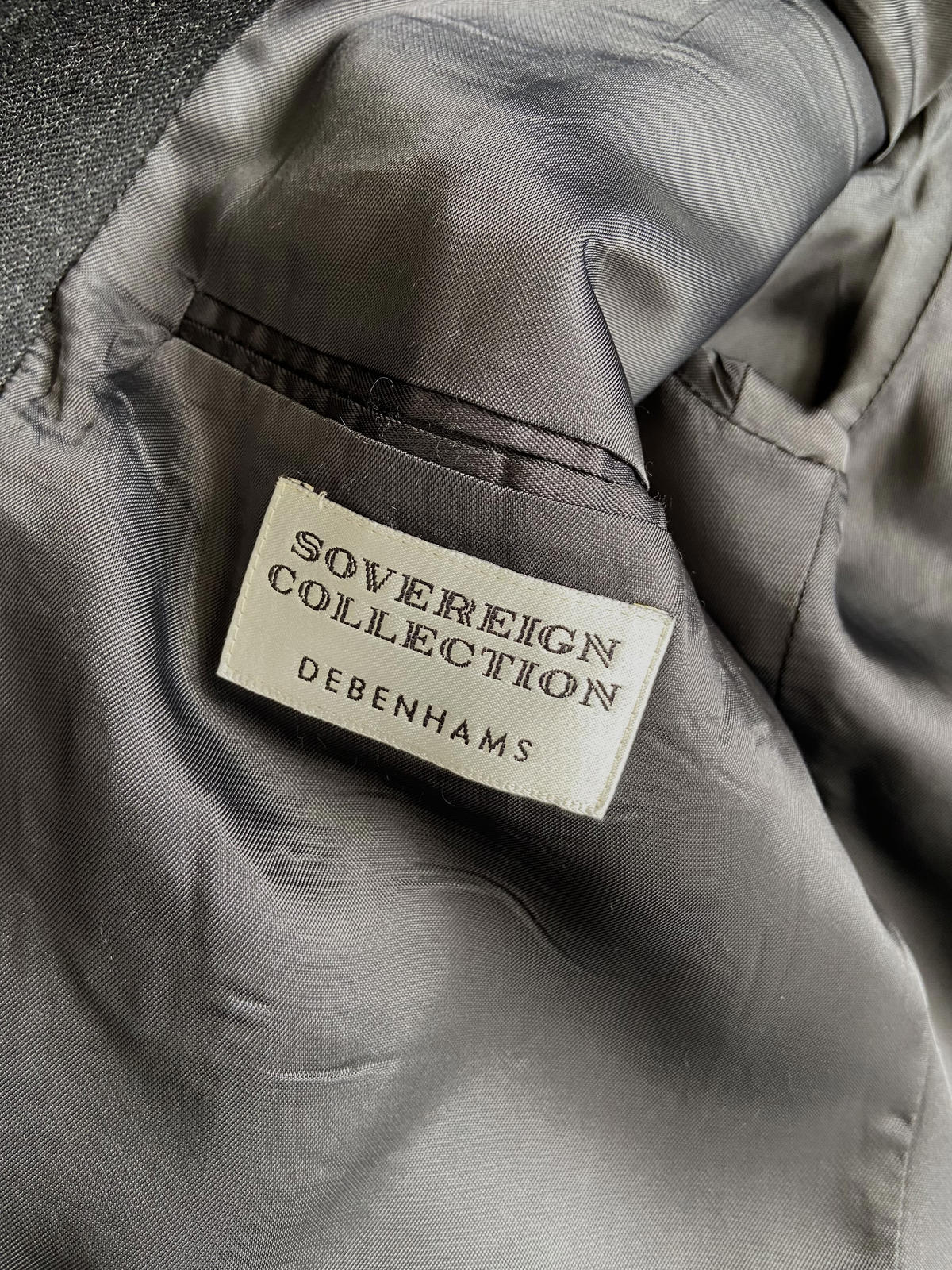 Vintage 90s Debenhams New Wool Blazer Jacket 44R