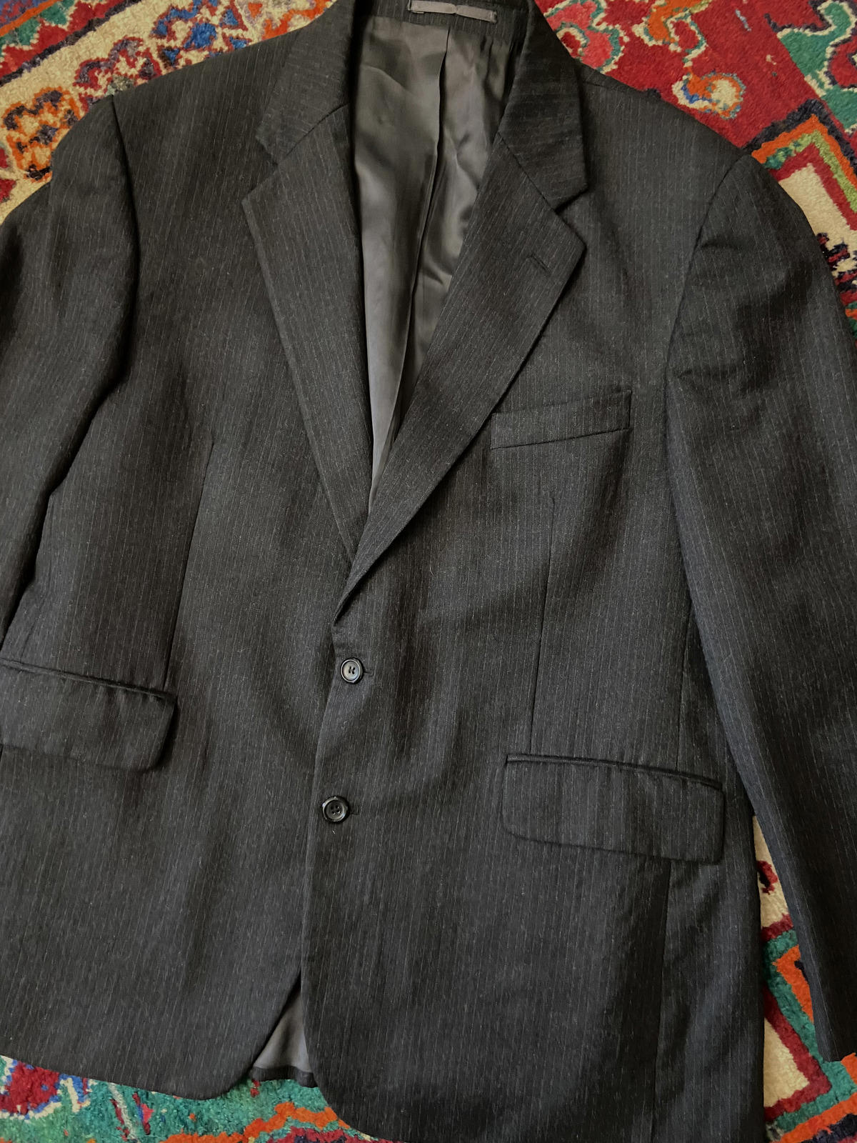 Vintage 90s Debenhams New Wool Blazer Jacket 44R