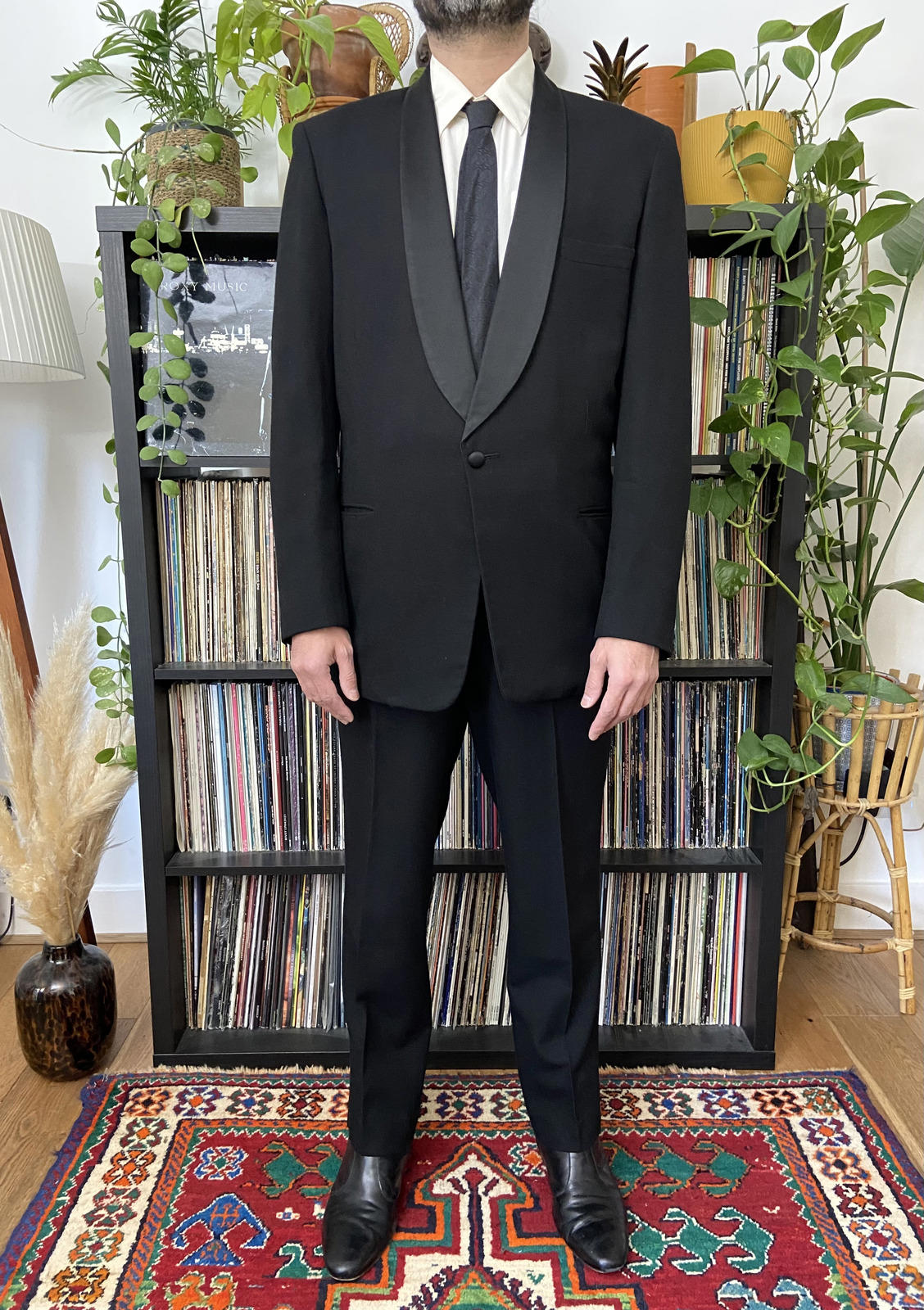 Vintage 1970s 2-Piece Tuxedo Suit