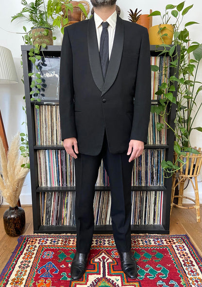 Vintage 1970s 2-Piece Tuxedo Suit