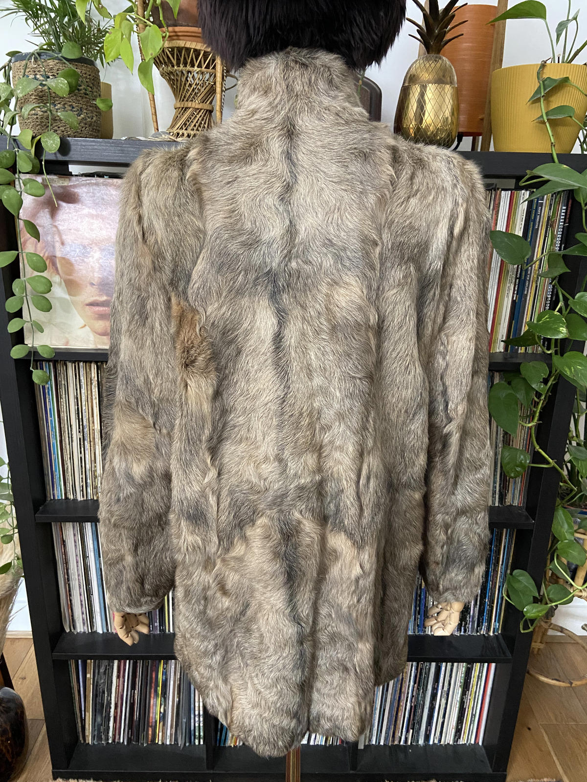 Vintage 1970s C&A Taupe/Beige Coat