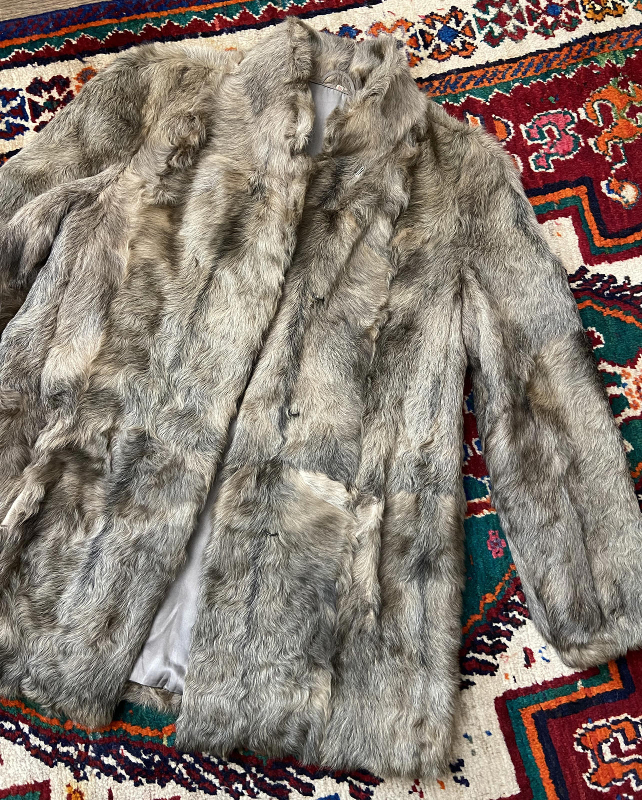 Vintage 1970s C&A Taupe/Beige Coat